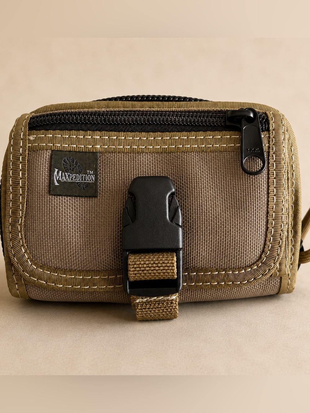 Maxpedition Tactical EDC Utility Pouch Belt Organizer Wallet Coyote Tan